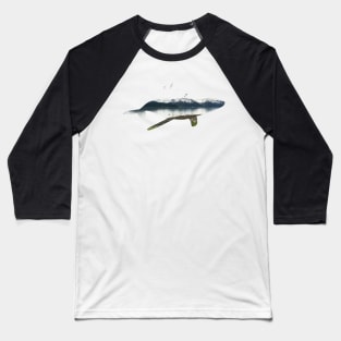 Seward Alaska - Resurrection Bay Baseball T-Shirt